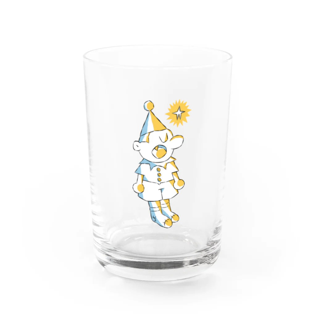 Daniele Picturesの夜に…輝く☆ Water Glass :front