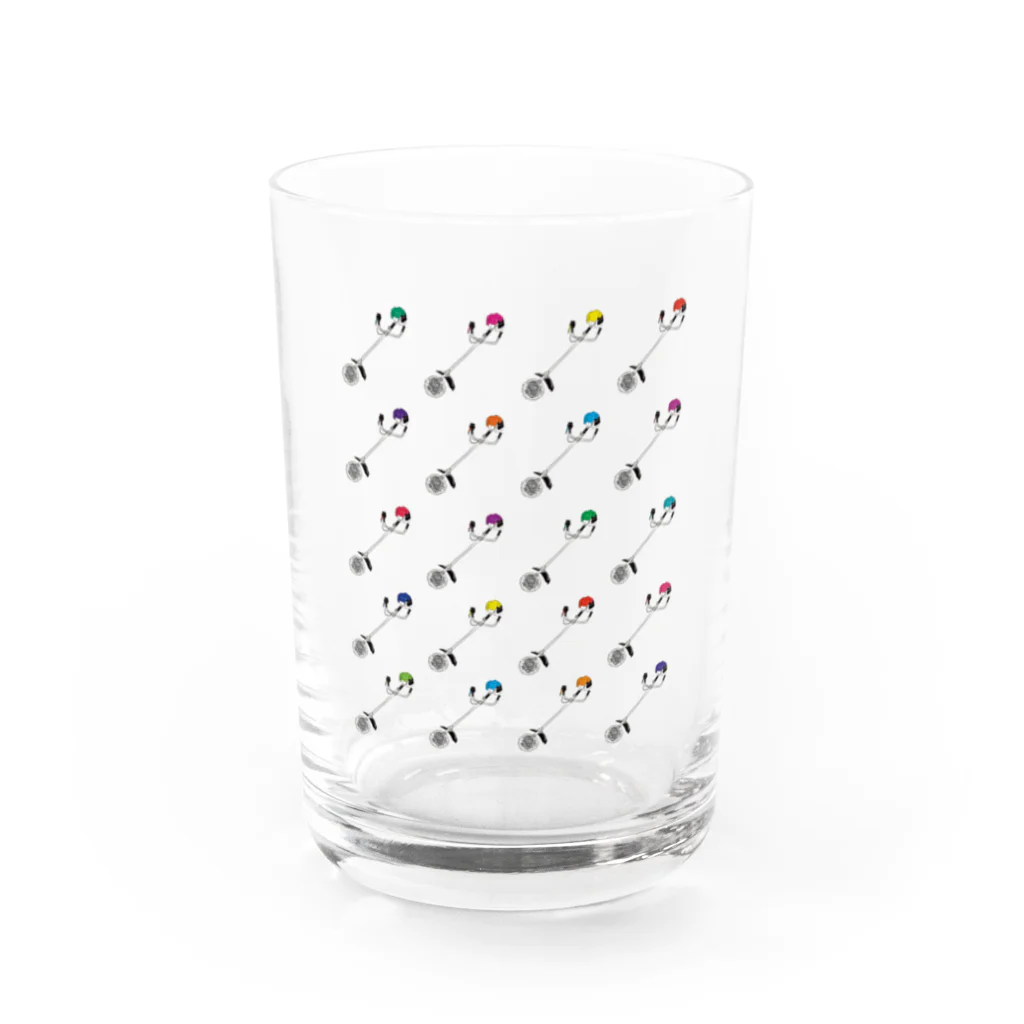 itsumokotsumoの虹色KUSAKARIKI Water Glass :front