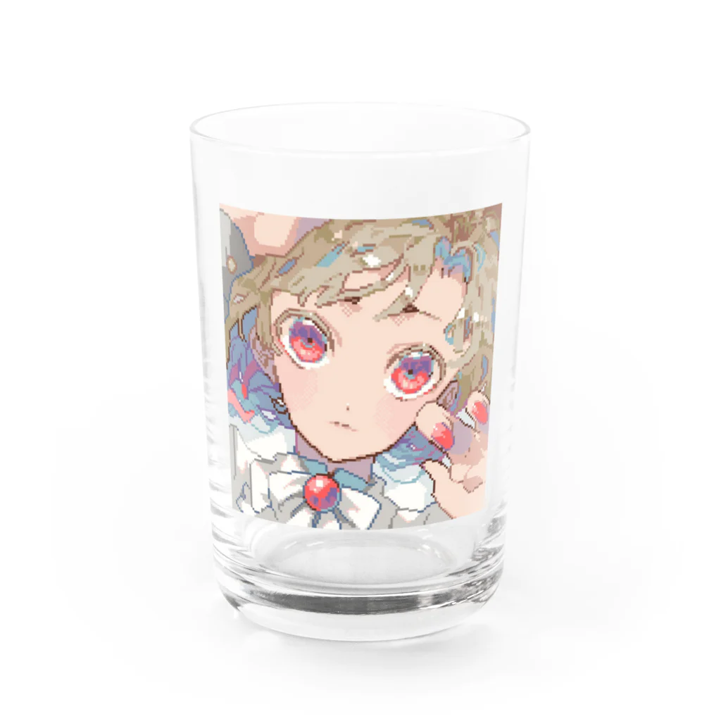 ゆずたろの献身 Water Glass :front