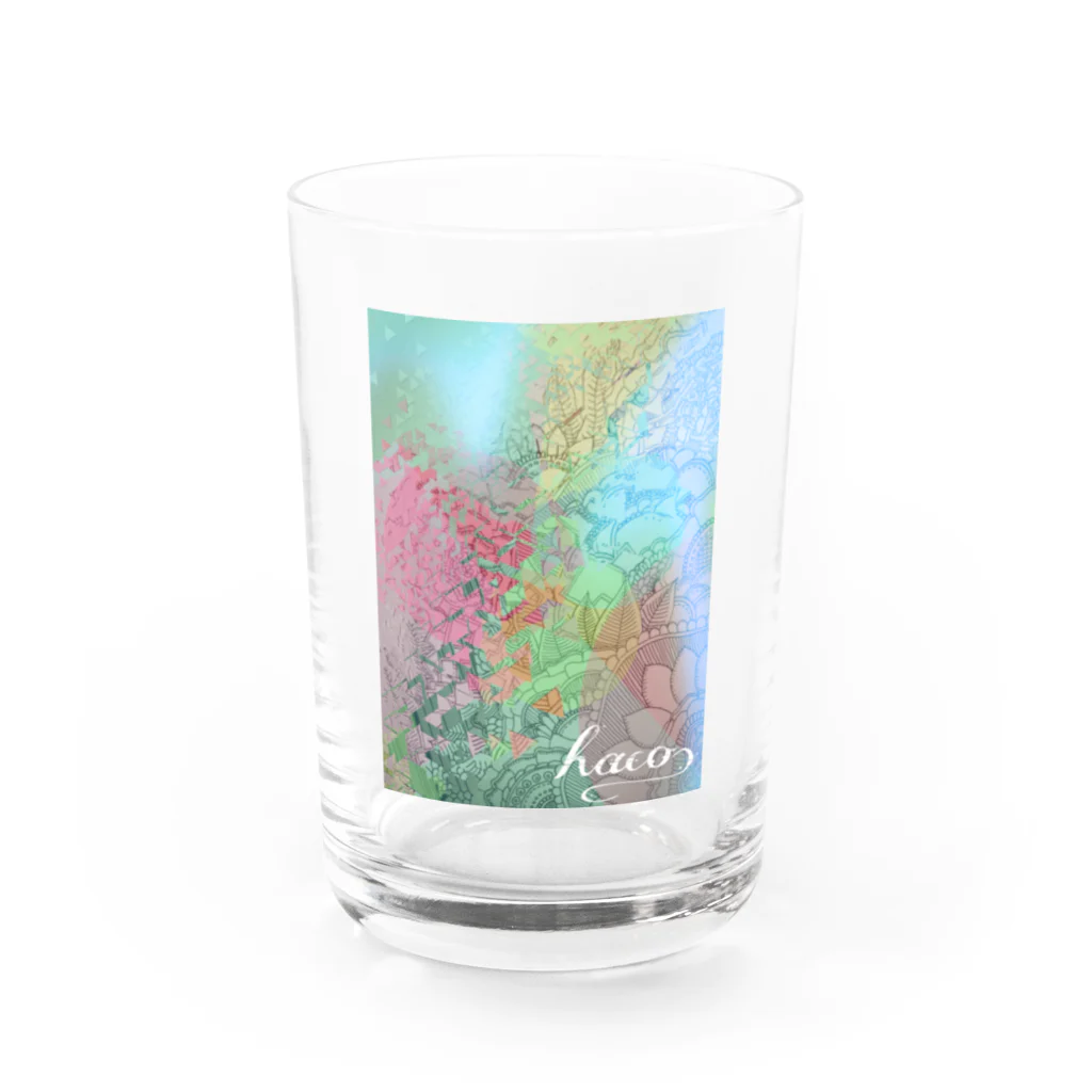 haco.のふらわー。 Water Glass :front