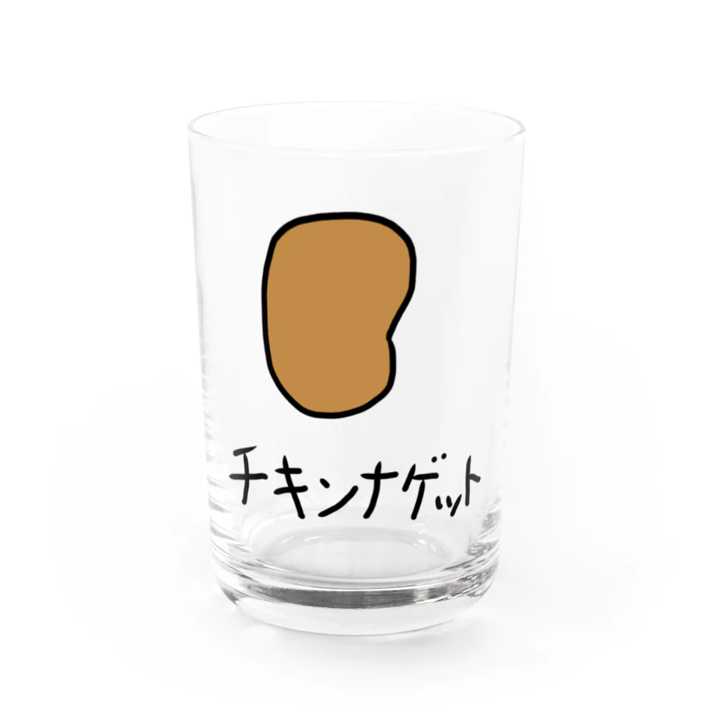 シンプル屋さんのチキンナゲット Water Glass :front