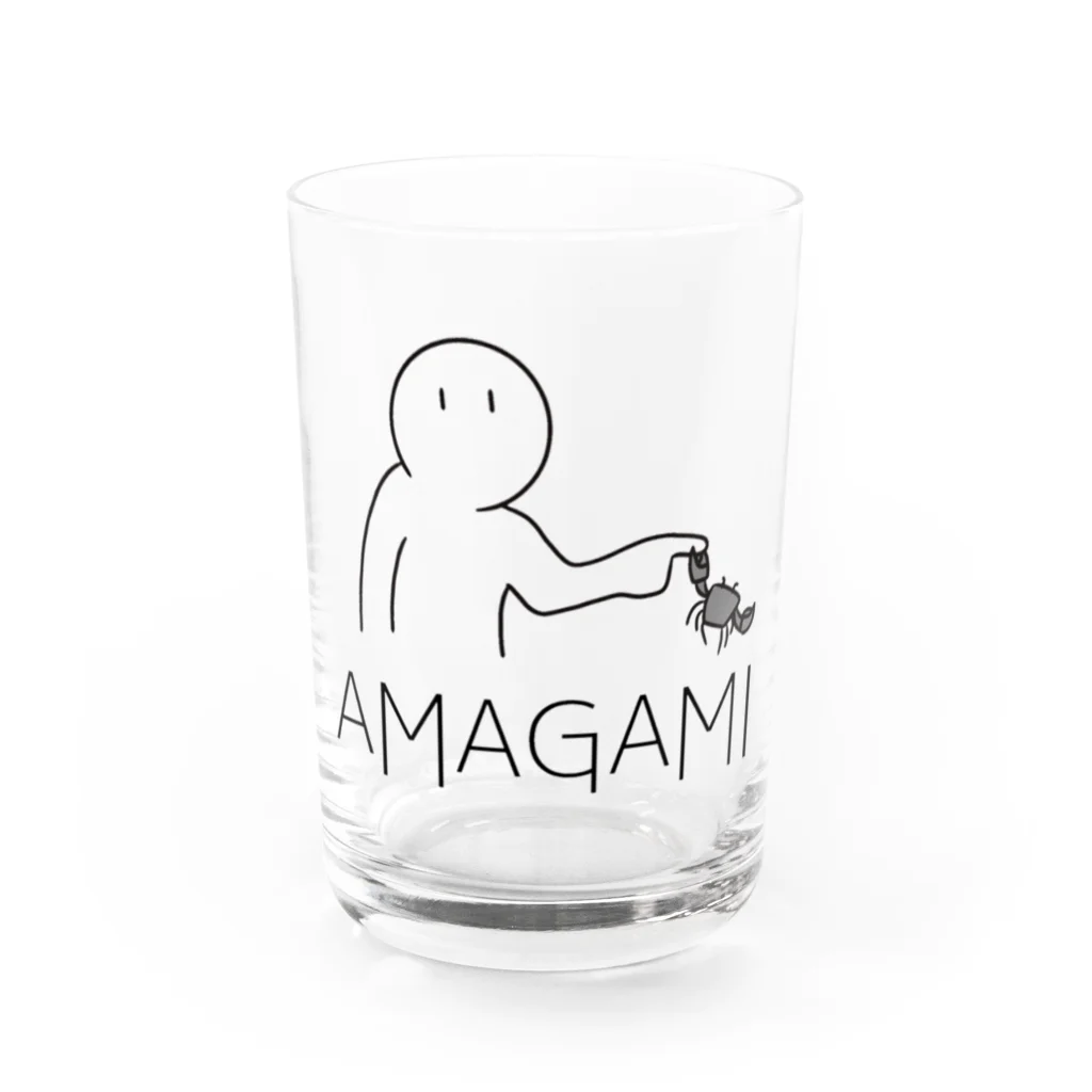 UDONのAMAGAMIシリーズ 〜カニ〜 Water Glass :front