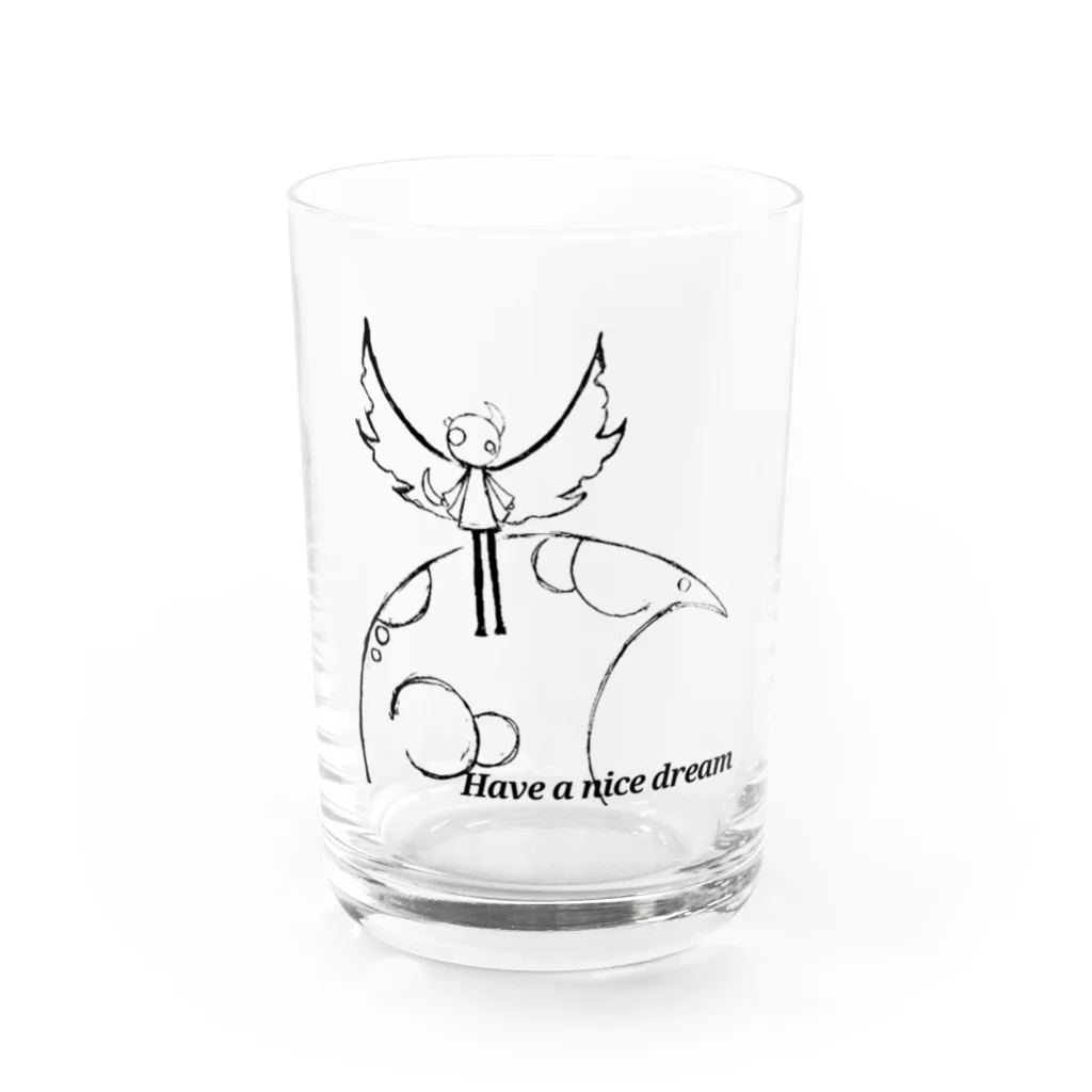 。のあくまくん Water Glass :front