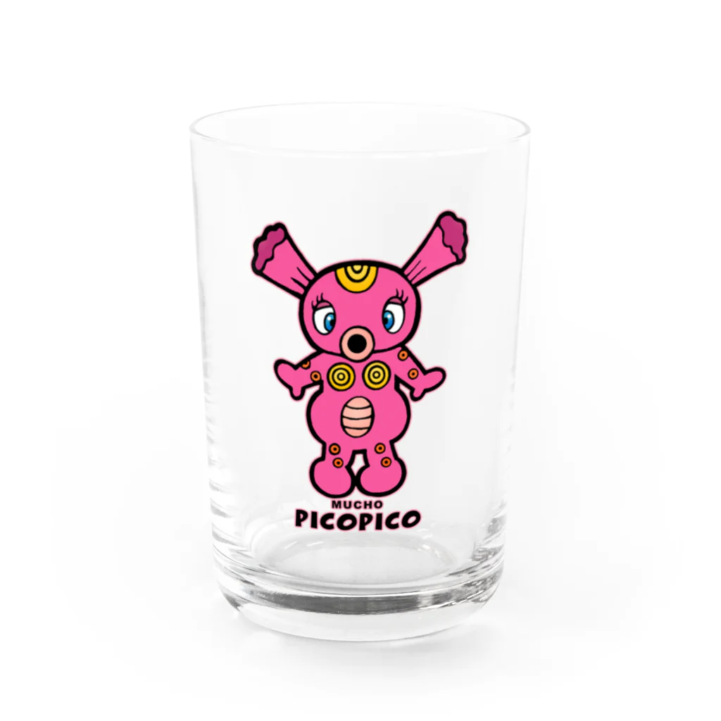 PICOPICOの小悪獣ムーチョ Water Glass :front