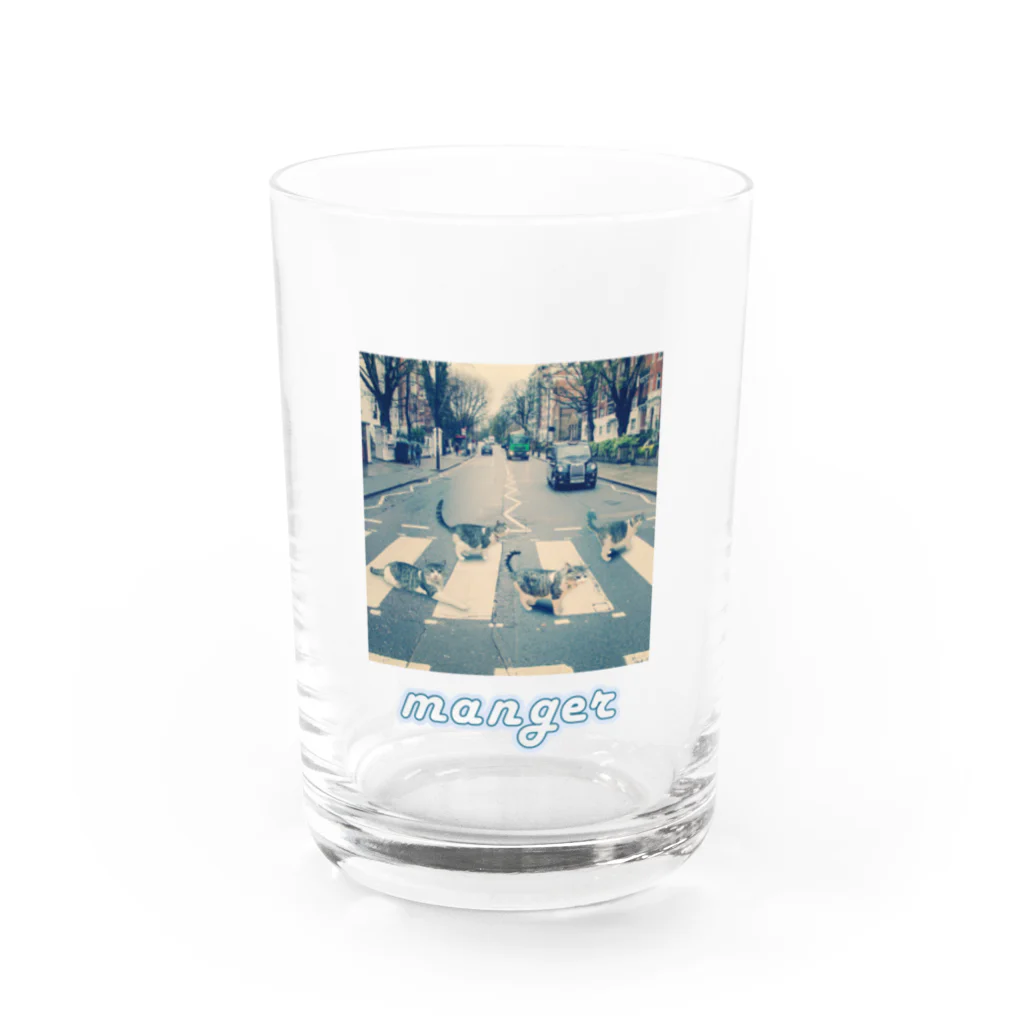 mangerのmanger アビイ・ロード Water Glass :front