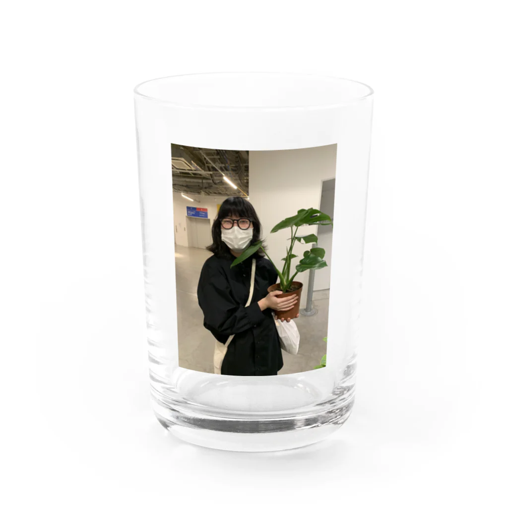 餃子のえがおのゆりちゃんコップ Water Glass :front