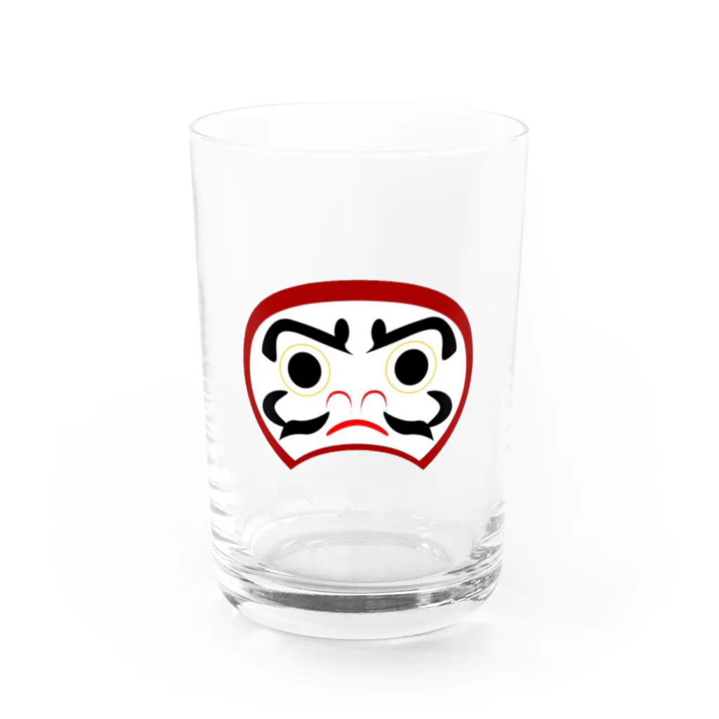 おれちゃん@人間失格の達磨くん Water Glass :front