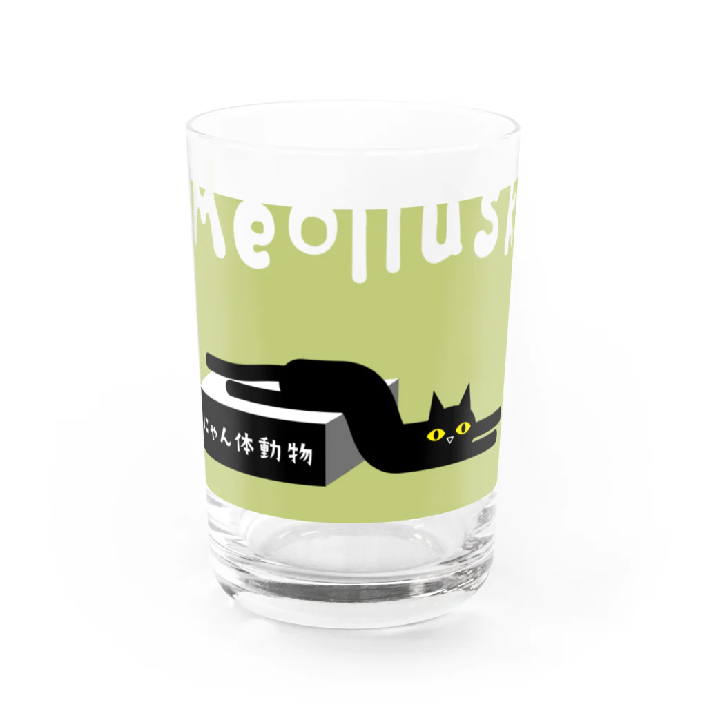 Neko-Shika-Katanのにゃん体動物 Water Glass :front