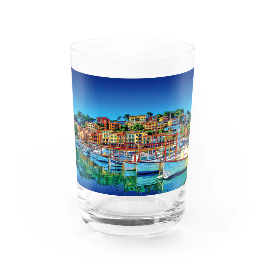 GALLERY misutawoのスペイン マヨルカ島ポルト・クリストのマリーナ グラス前面