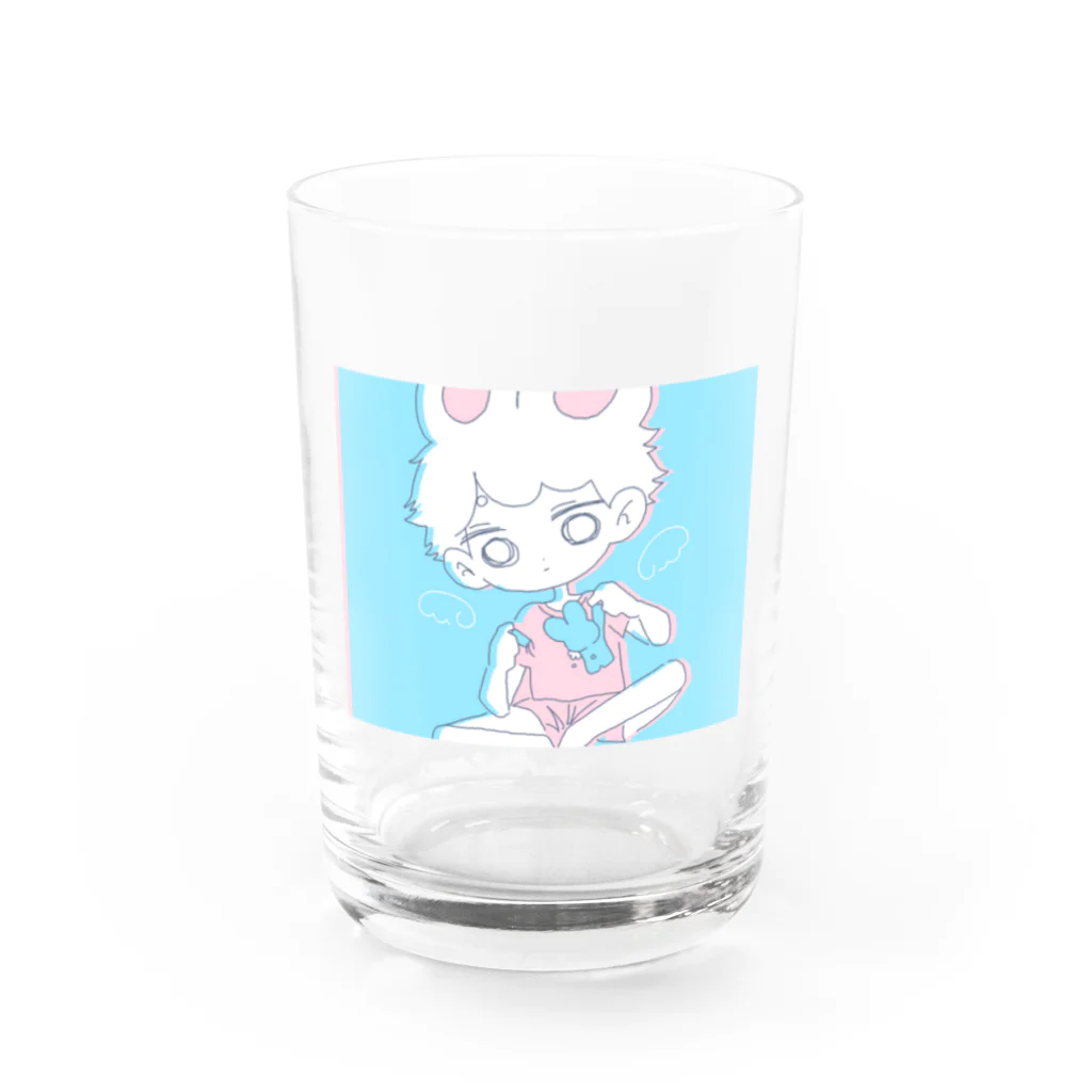 wakkoのHelpme… Water Glass :front