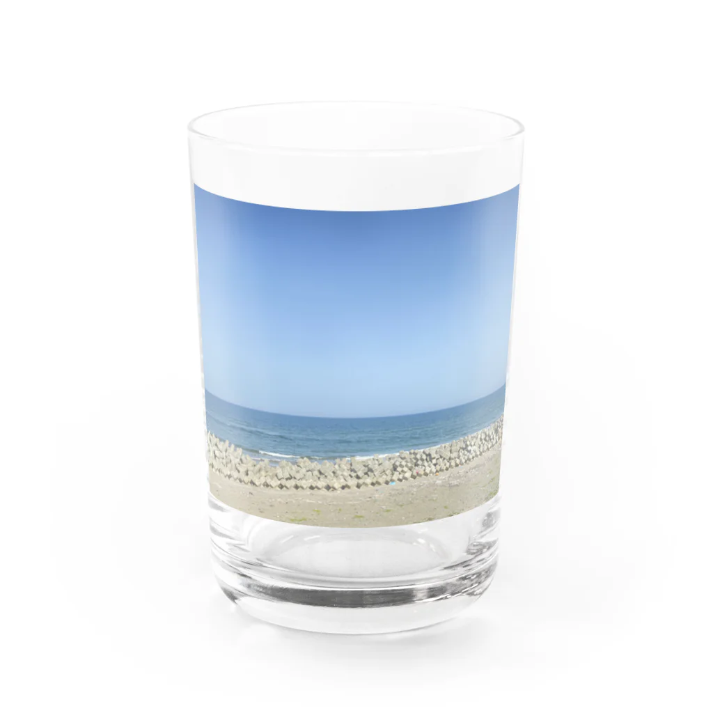 もじゃらの海 Water Glass :front