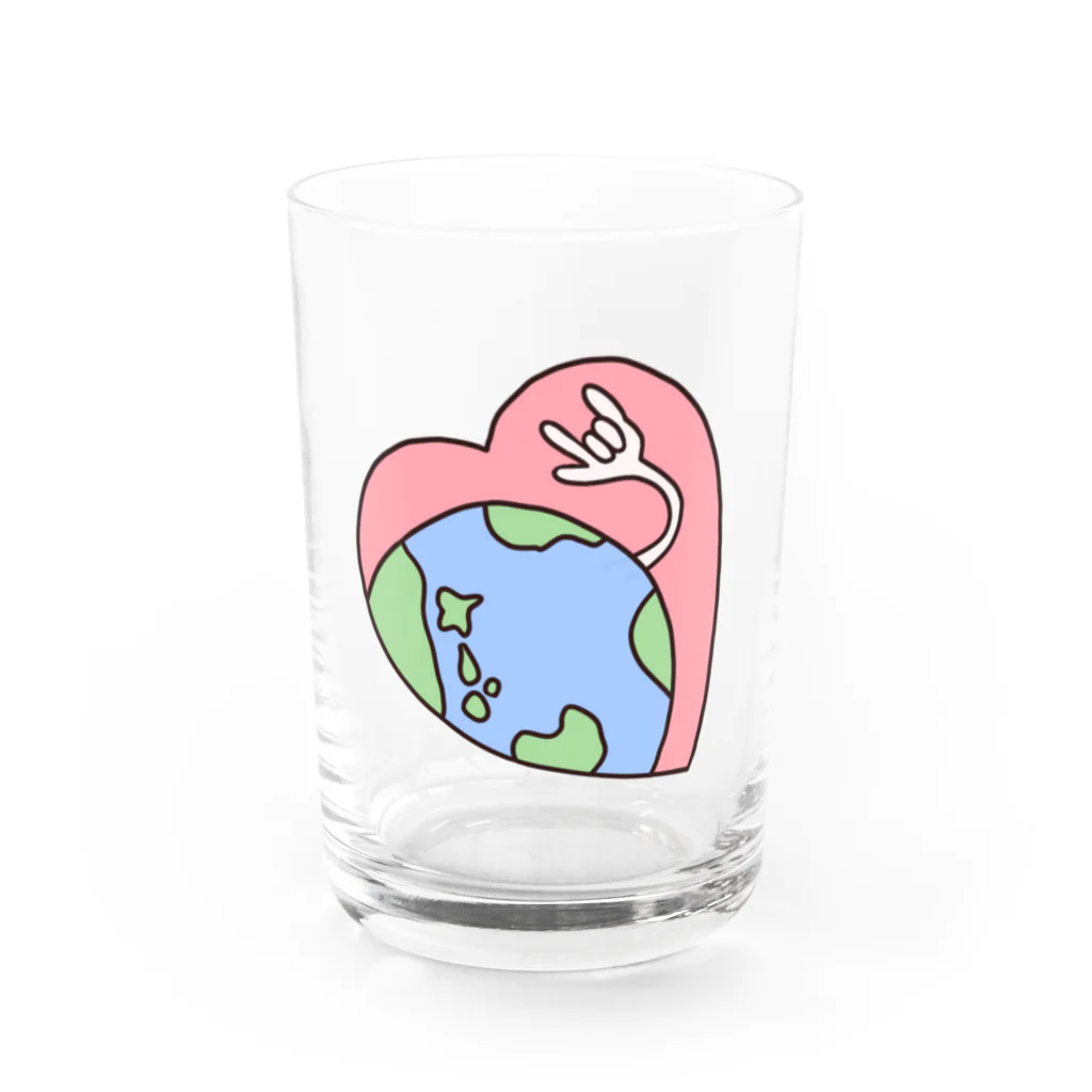 コーチング&占いサロンMuara🌏💞👒のMuaraオリジナルグッズ☆ Water Glass :front