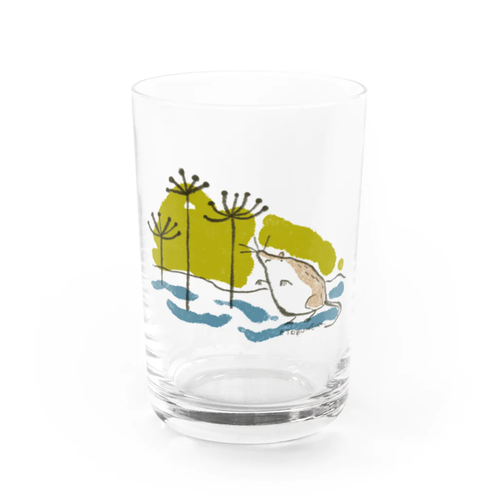 エトブン社の嗅ぐトガリネズミ。 Water Glass :front