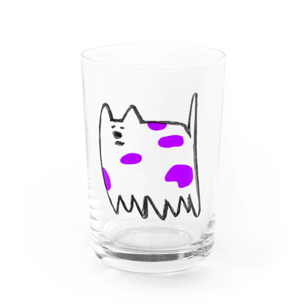 えんがわのあしねこ「うし」 Water Glass :front