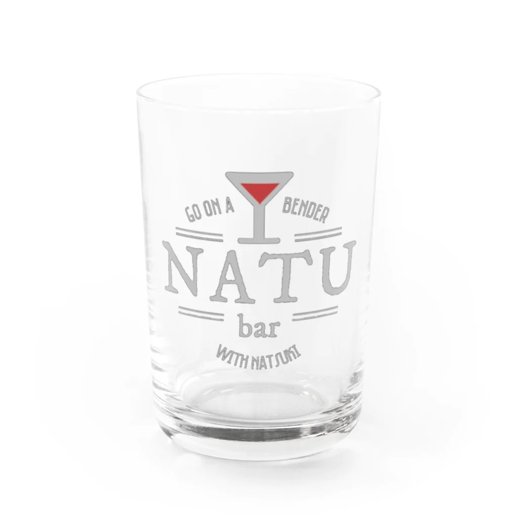 NATUbar🍷のNATUbarグラス Water Glass :front