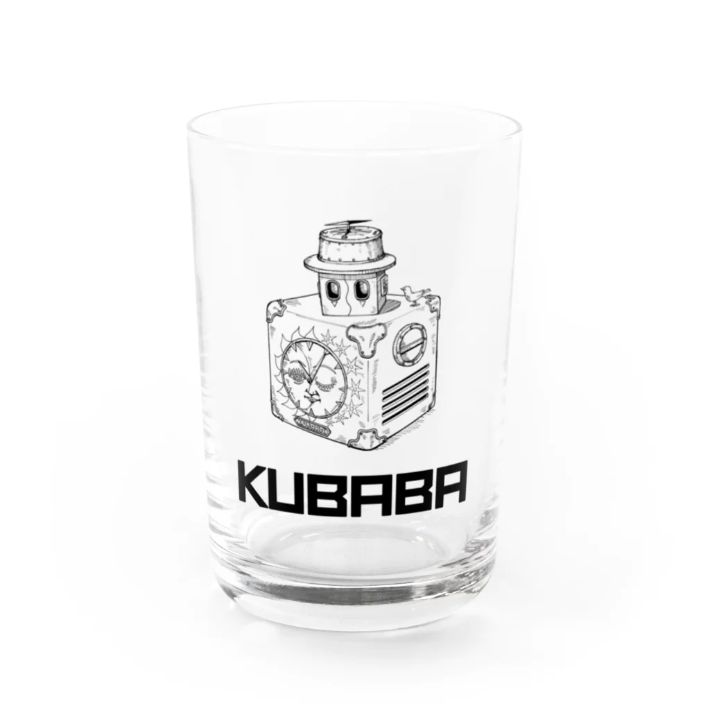 KUBABAと愉快な仲間たちのKUBABA Water Glass :front