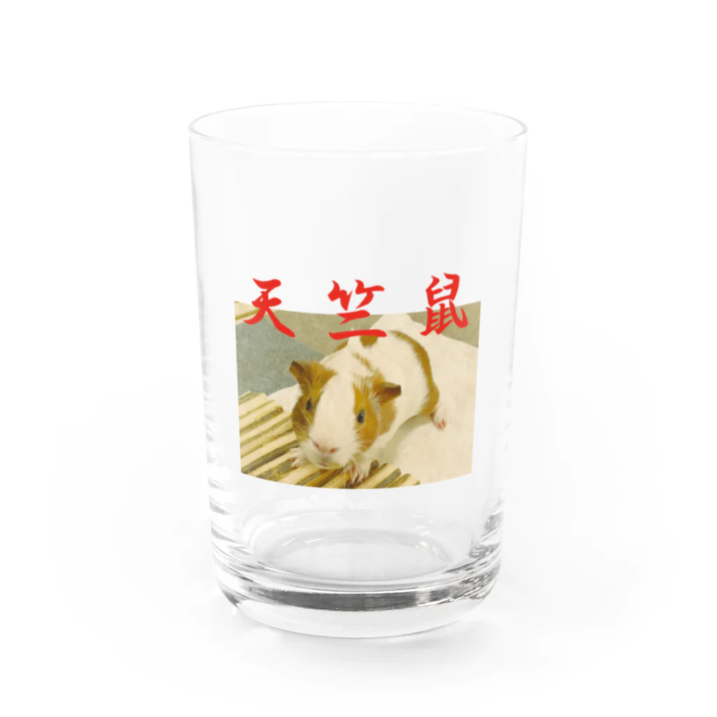 天竺鼠商店の中華風天竺鼠 Water Glass :front