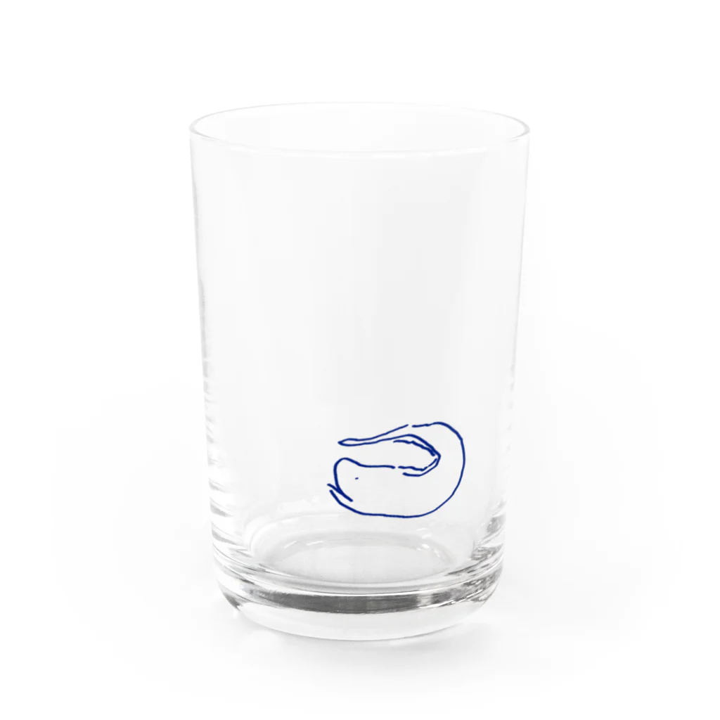 ウツボのウツボ Water Glass :front