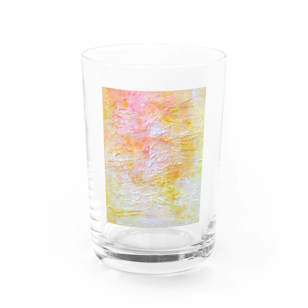 三姉妹とウフフのお店の美しいこと Water Glass :front