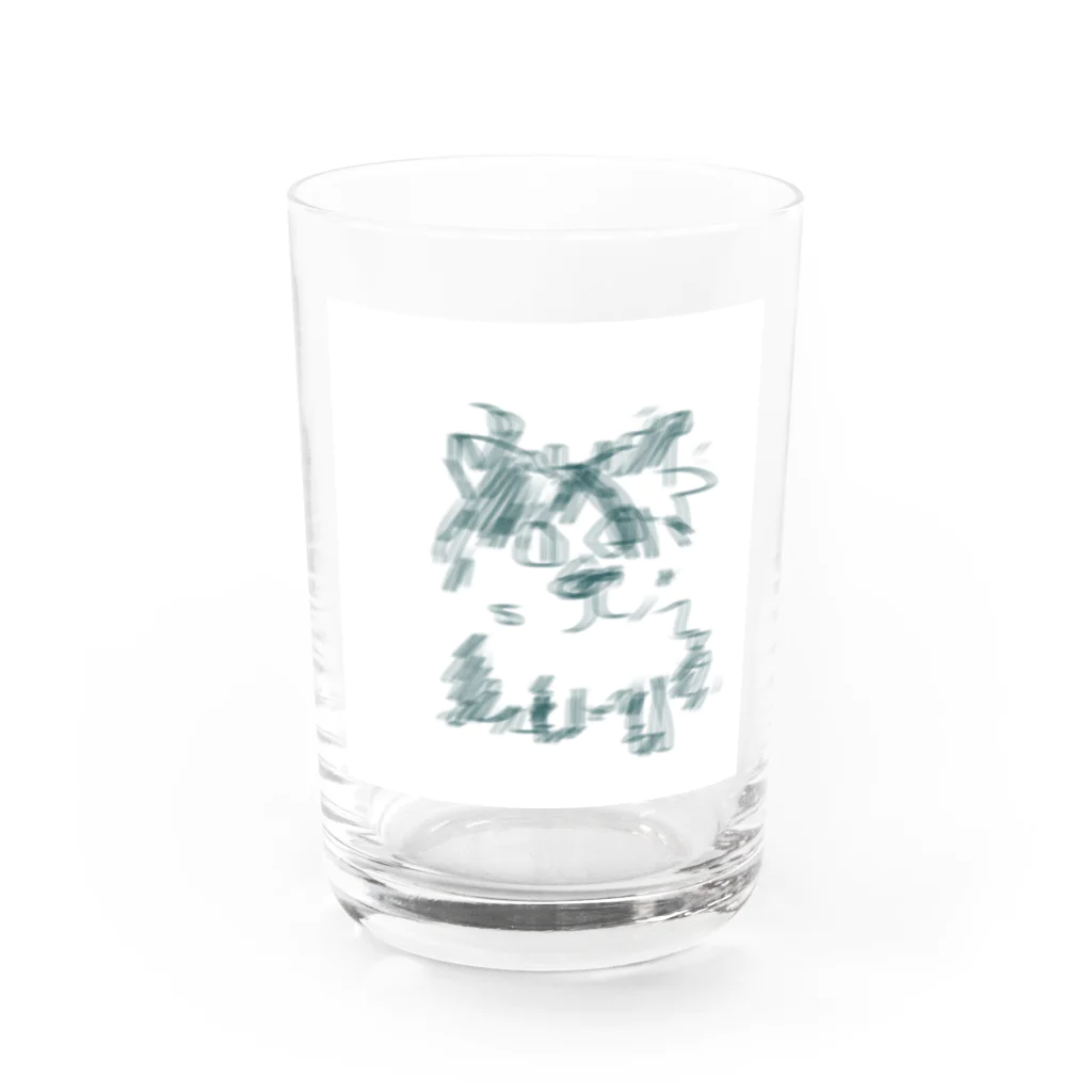 おもちちゃんのねこちゃん Water Glass :front