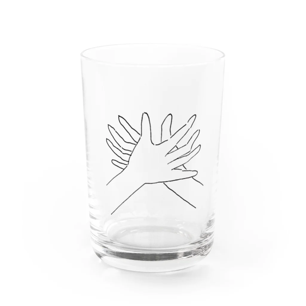 ふーたろのかにの手 Water Glass :front