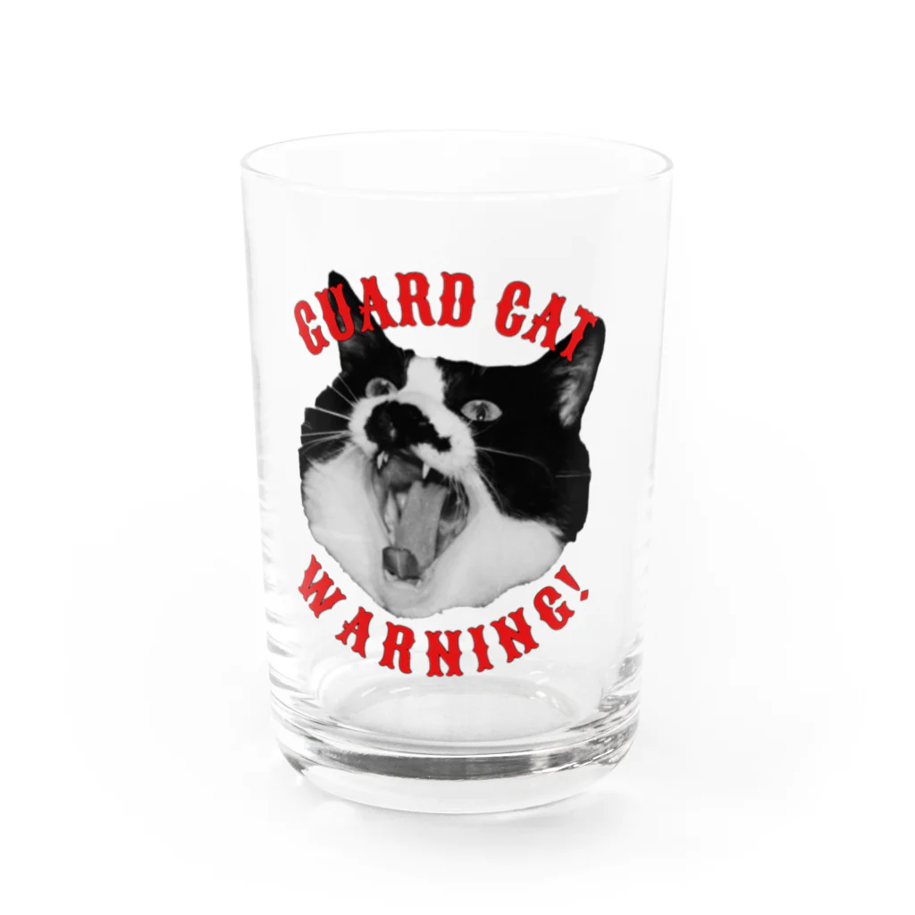 ごまわさびのGuardCat！ Water Glass :front