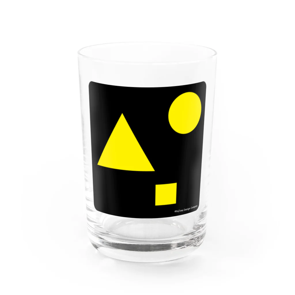 NJima_design_companyのmoon night Water Glass :front