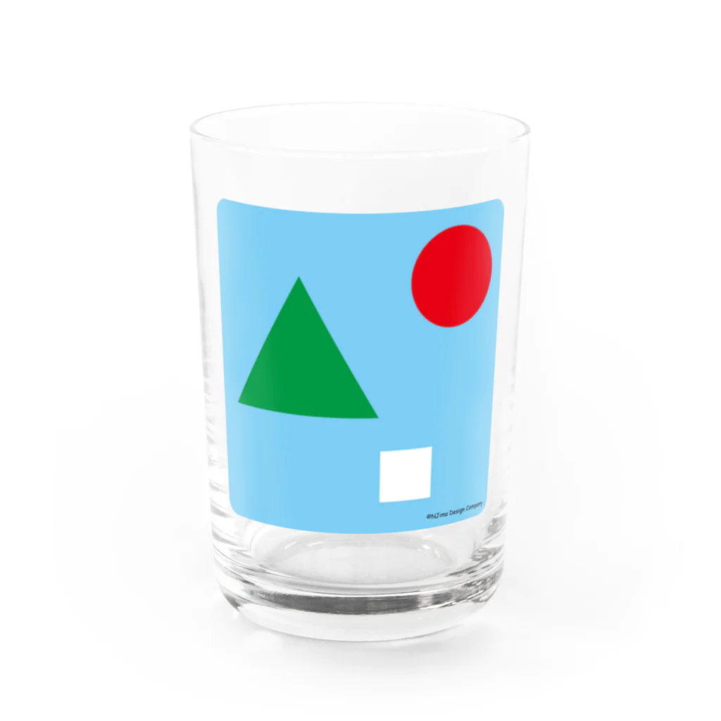 NJima_design_companyのday time Water Glass :front