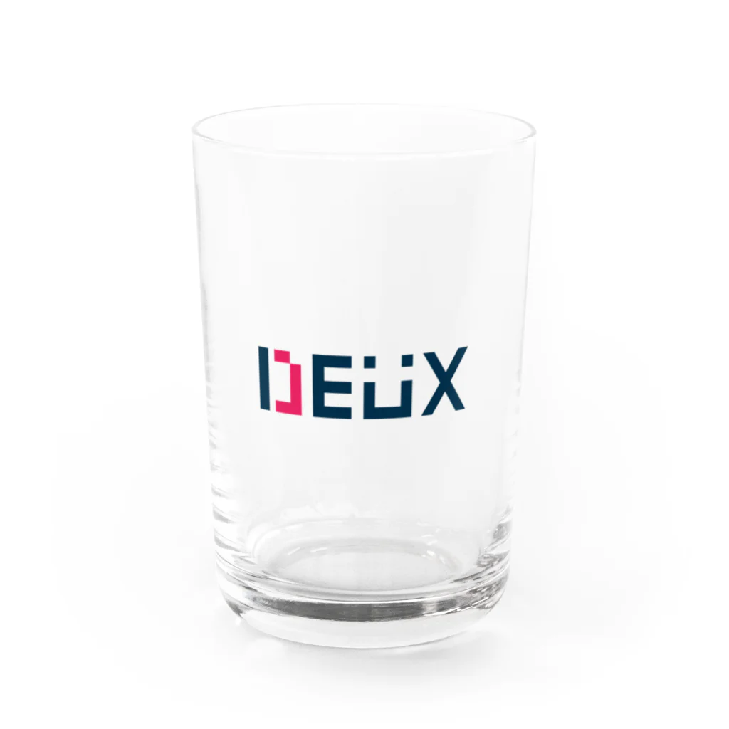 Rige-lllの『DEUX』ロゴグッズ Water Glass :front
