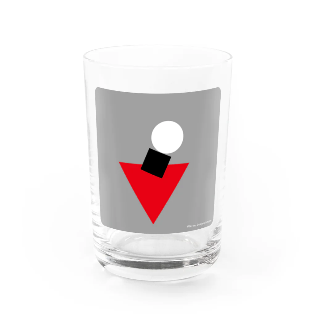 NJima_design_companyのrider Water Glass :front