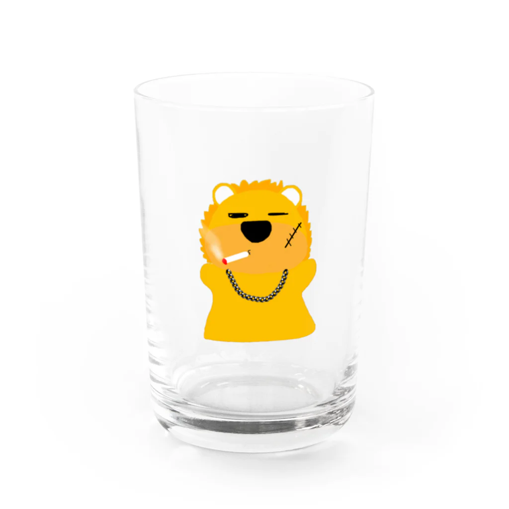 本舗田中ボーのやさぐれボーちゃん Water Glass :front