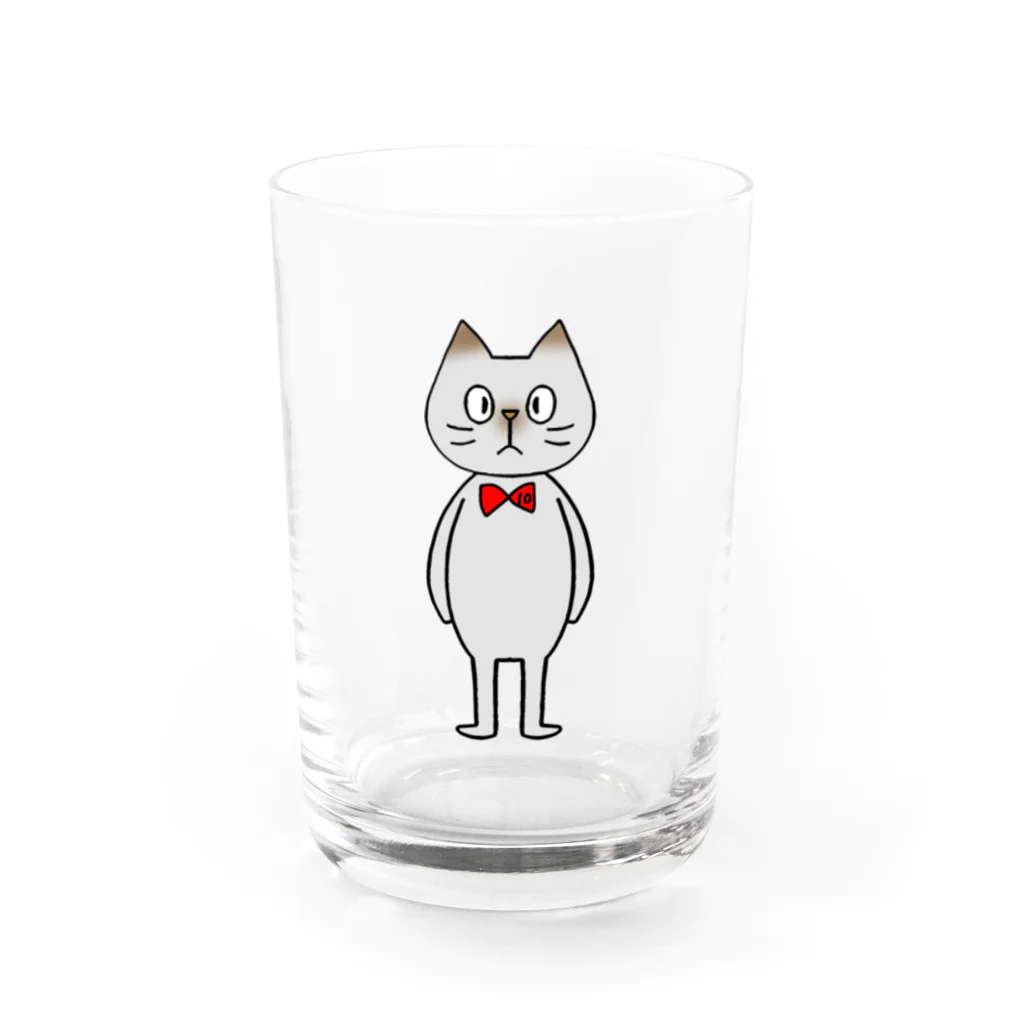 テンちゃんの店のテンちゃんと申します！ Water Glass :front