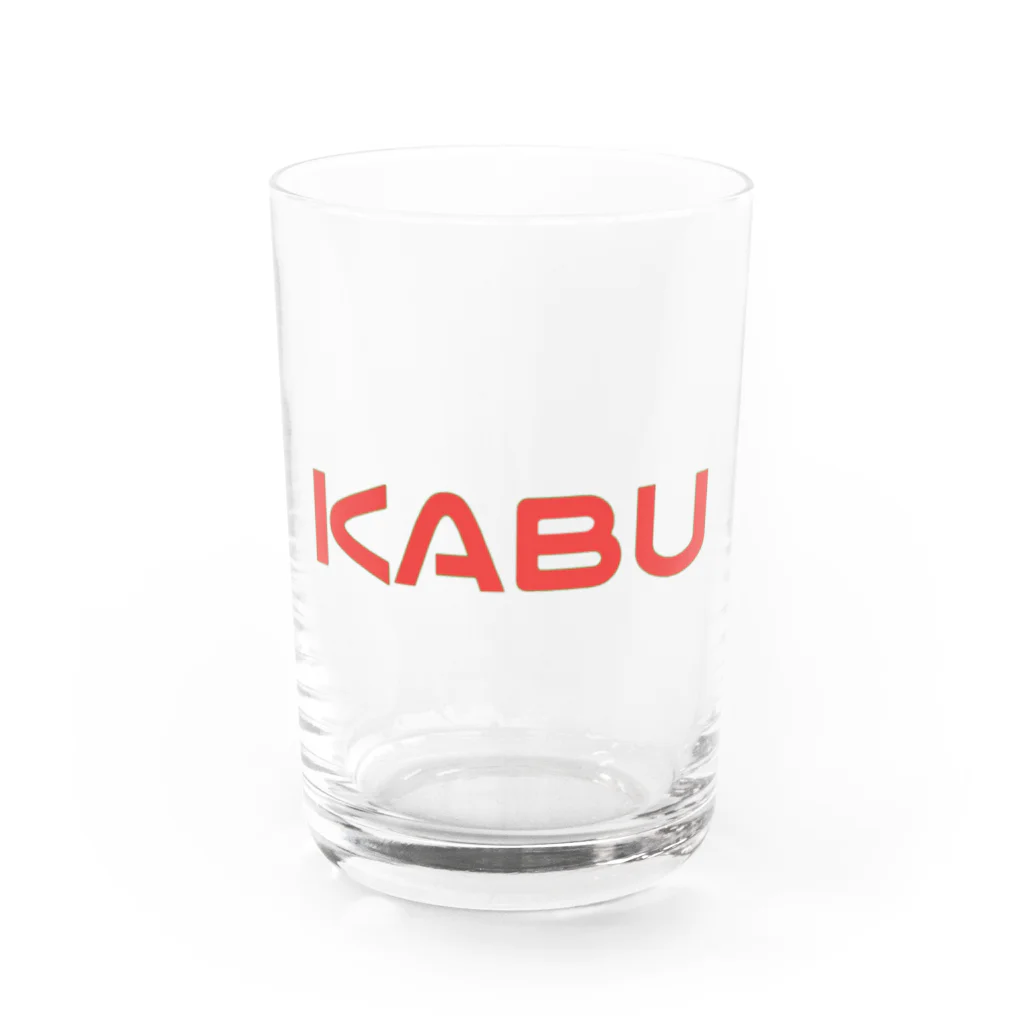 カブチャンネルのカブチャンネル公式バッジ Water Glass :front