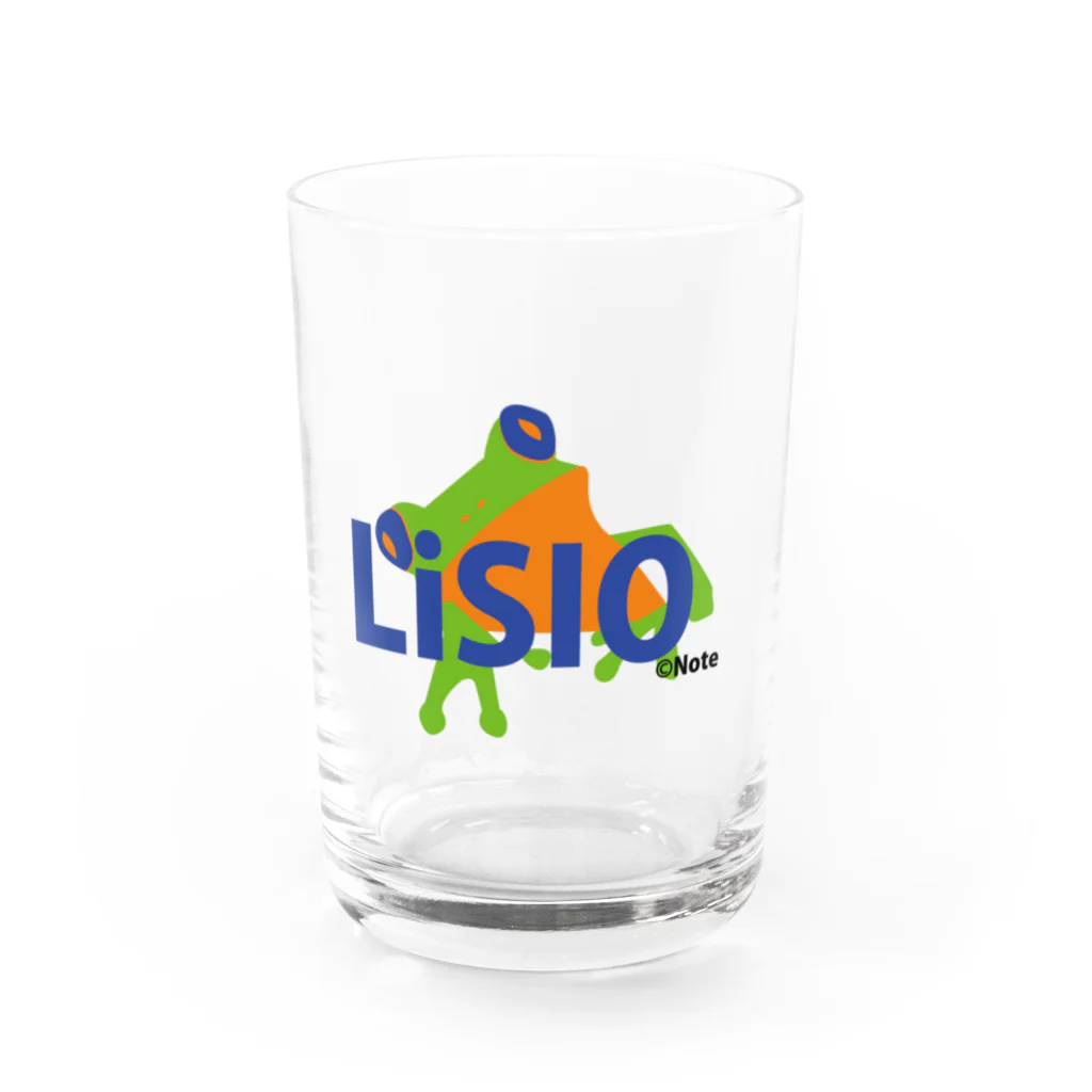 Note（のーと）のLiSIO グラス　オリジナル Water Glass :front