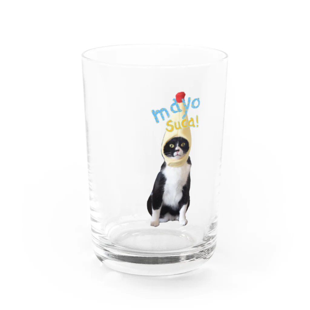 suca! mallのマヨスカ Water Glass :front