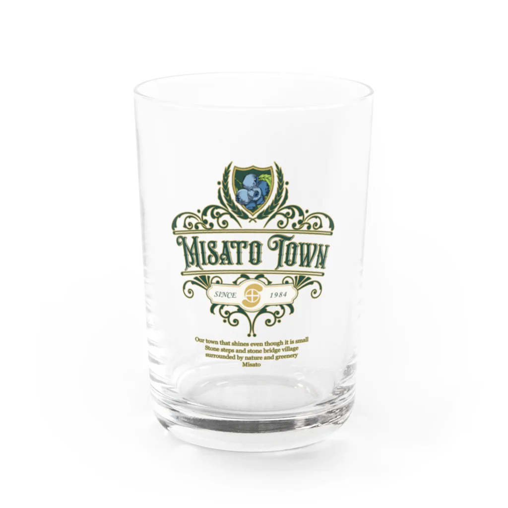 But SAITAMAのMISATO-TOWN Water Glass :front