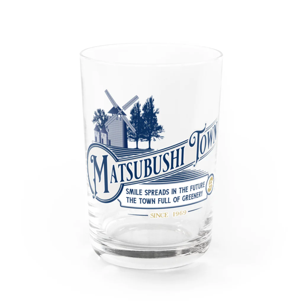 But SAITAMAのMATSUBUSHI-TOWN Water Glass :front