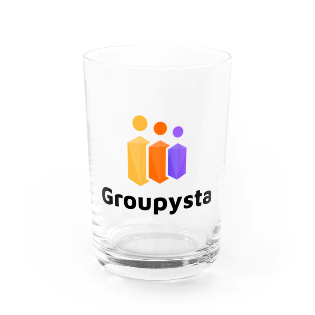 Groupysta公式のGroupysta公式グッズ グラス前面