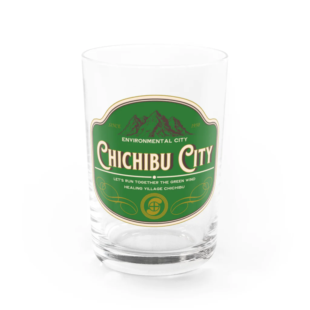 But SAITAMAのCHICHIBU-CITY Water Glass :front