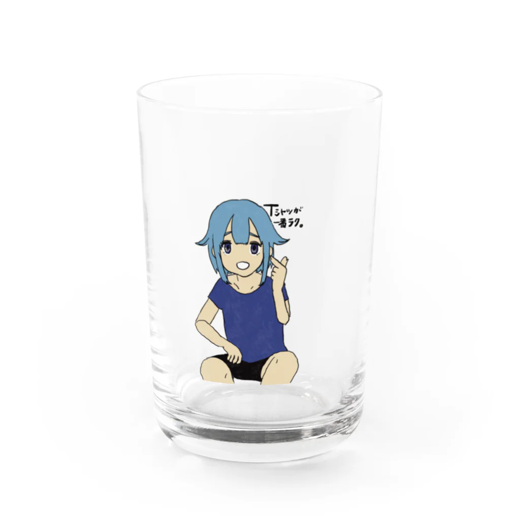 夏奈屋さんのTシャツ夏奈 Water Glass :front