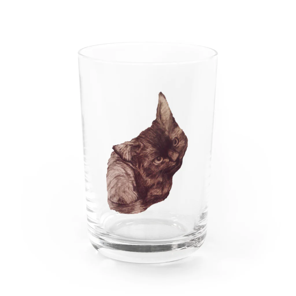 evaのねこ Water Glass :front