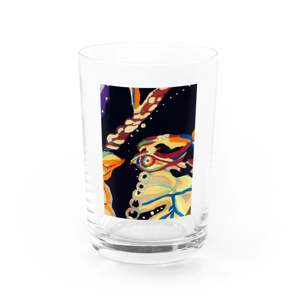 NIL の絵画風　❷ー2 Water Glass :front