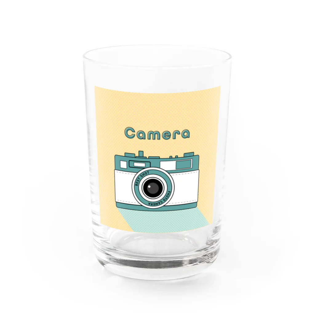 黒眼鏡の趣味絵のcamera Water Glass :front