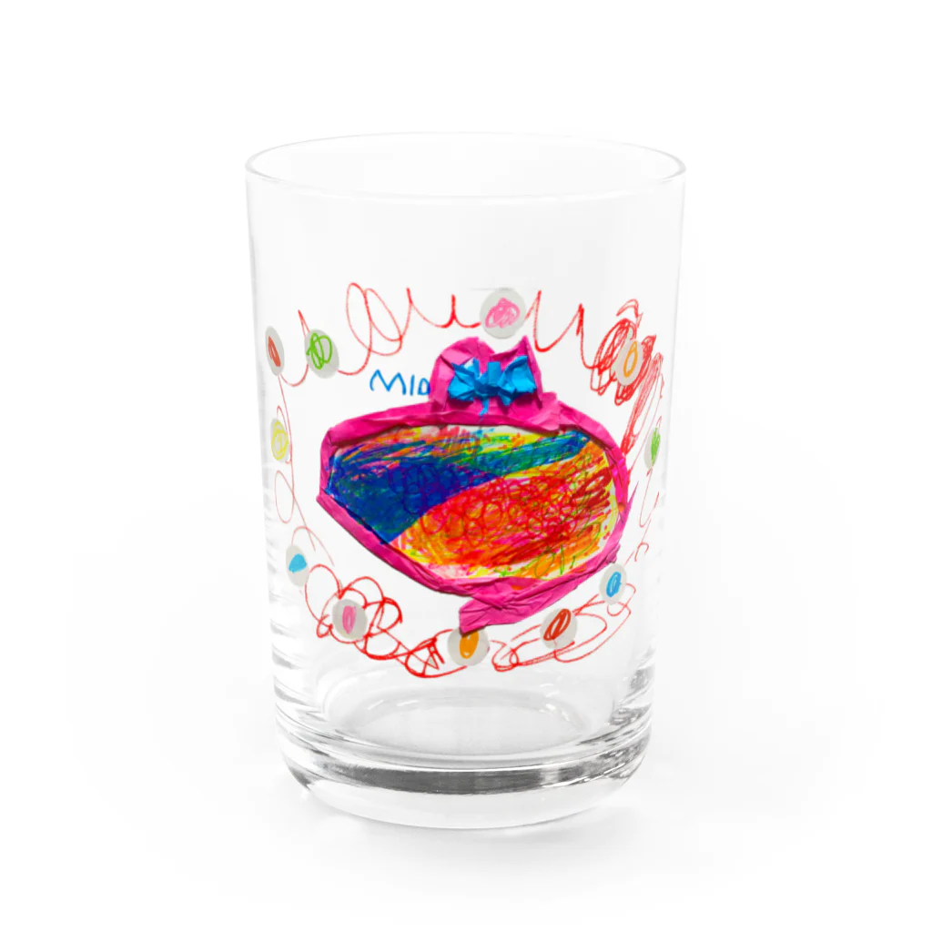 こどもの世界のリボン~MIO~ Water Glass :front