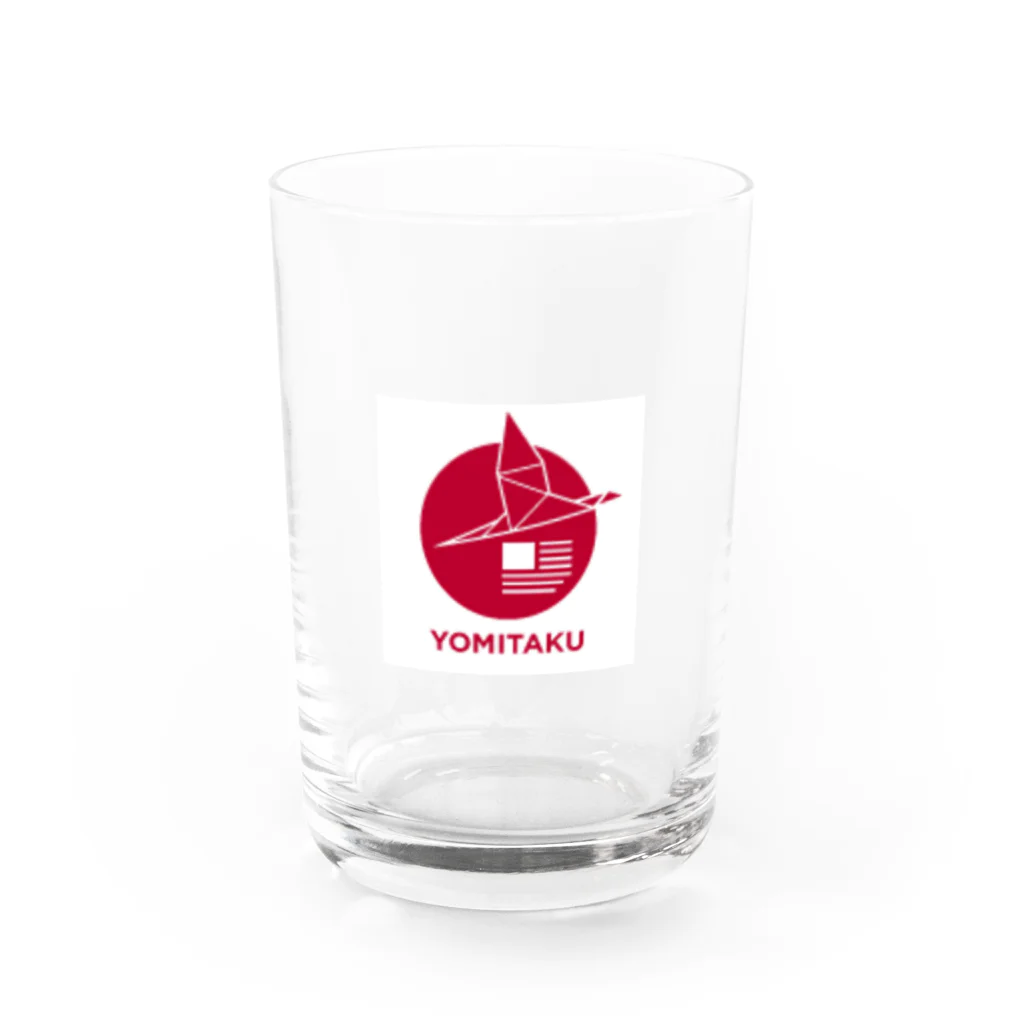 MaLeeのyomitaku Water Glass :front