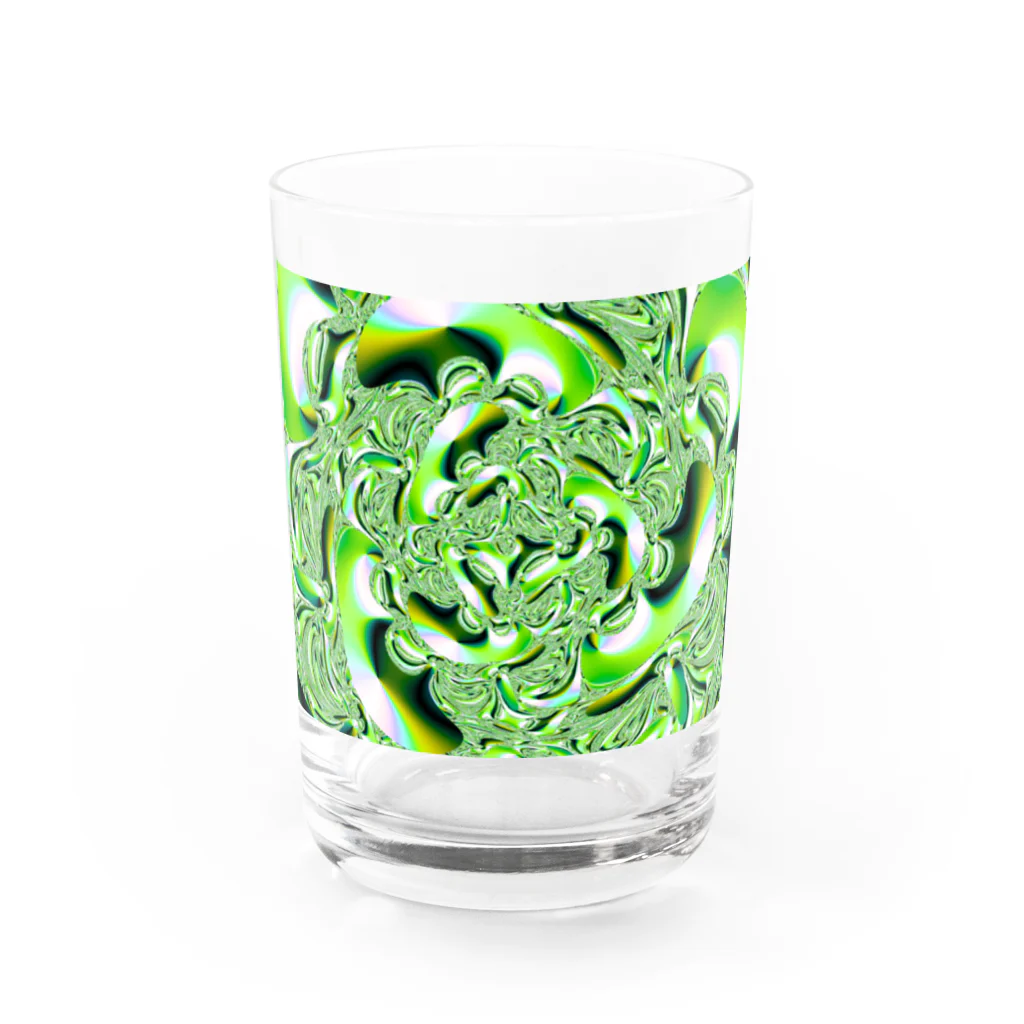 かまやんのプログラミングなお店のジュリア集合変異02 Water Glass :front