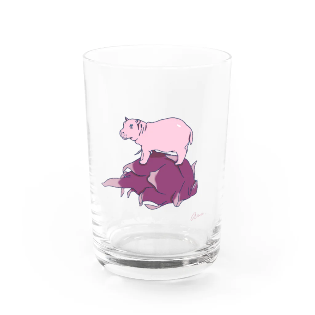 アコモ・マユラスのFruits-kaba (dragon fruit) Water Glass :front