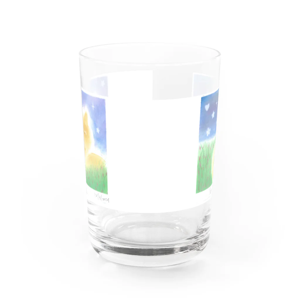 忻喵店の忻喵 Water Glass :front