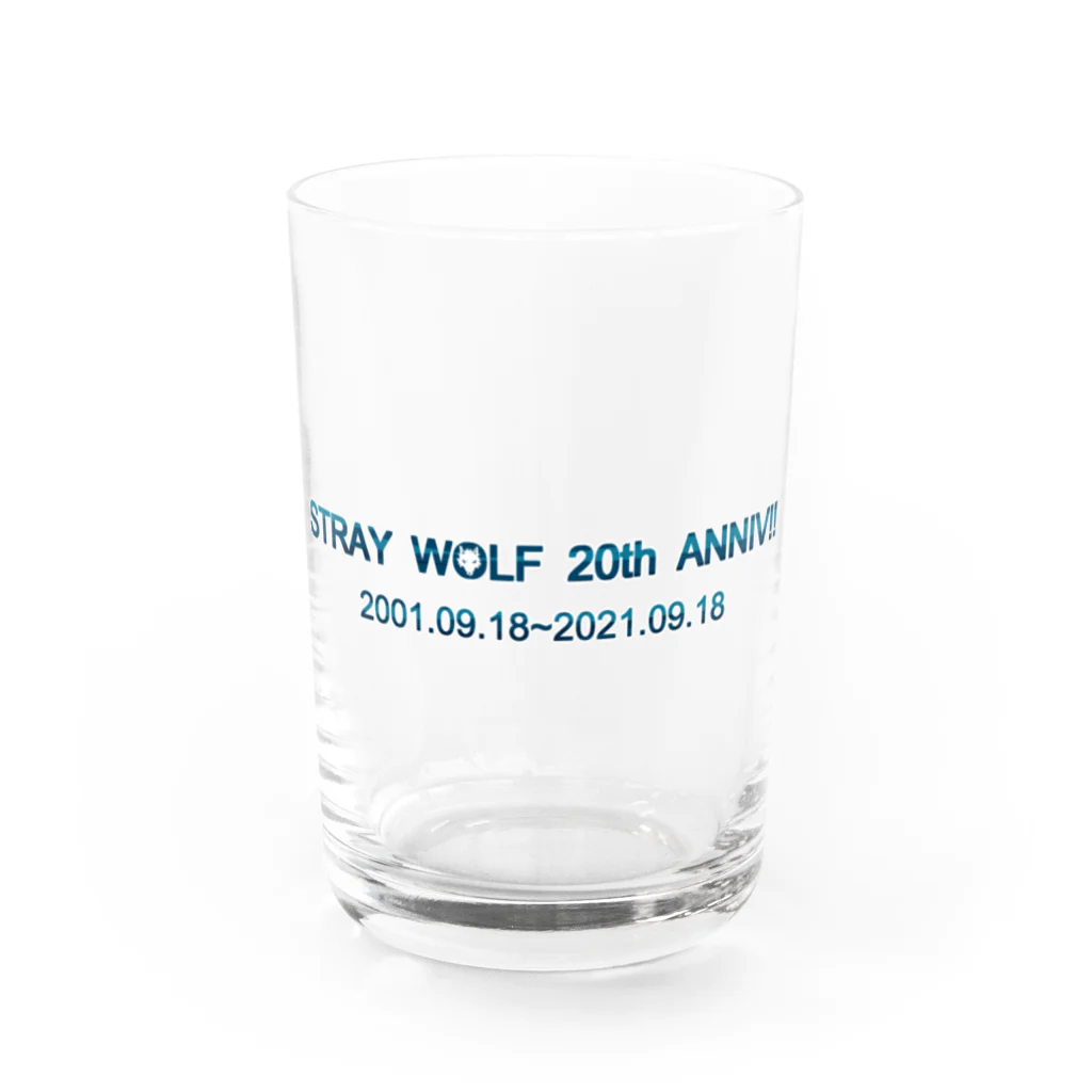 SWのstray wolf 20th Water Glass :front