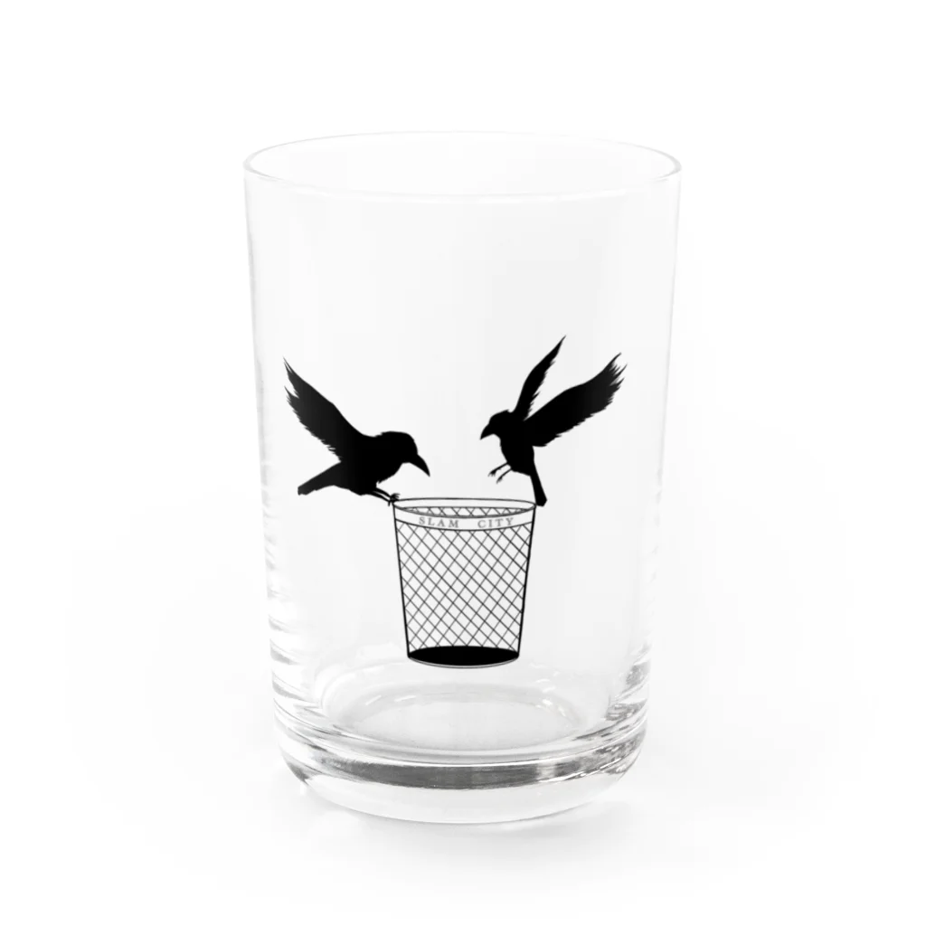 紫鬼林 弐琥@ニコですのSLAM CROW Water Glass :front